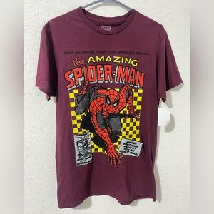 Mens Marvel Spider man Tee shirt size medium